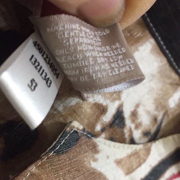 Chico’s printed light jacket (sz 3-XL sz 16) - Picture 4 of 10